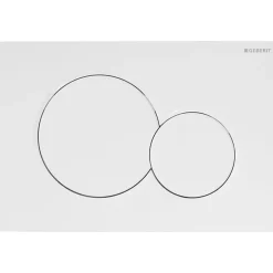 Geberit Plaque de commande WC Sigma01 double touche: blanc alpin* Wc Suspendu