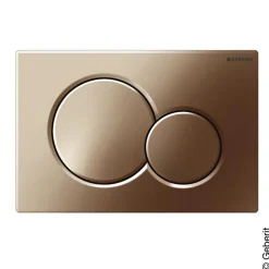 Geberit Plaque de commande WC Sigma01 double touche: blanc alpin* Wc Suspendu