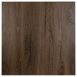 KOLM Plateau laminé chêne chocolat 90 x 90 cm pour bureau, table, table basse* Plan De Travail Buanderie