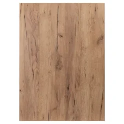 KOLM Plateau laminé chêne craft 120 x 80 cm pour bureau, table, table basse