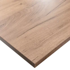 KOLM Plateau laminé chêne craft 68 x 68 cm pour bureau, table, table basse* Plan De Travail Buanderie