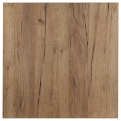 KOLM Plateau laminé chêne craft 68 x 68 cm pour bureau, table, table basse* Plan De Travail Buanderie
