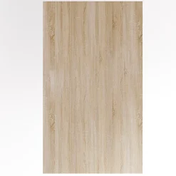 KOLM Plateau laminé chêne sonoma 120 x 80 cm pour bureau, table, table basse* Plan De Travail Buanderie