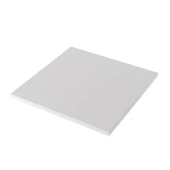 KOLM Plateau laminé gris 68 x 68 cm pour bureau, table, table basse* Plan De Travail Buanderie