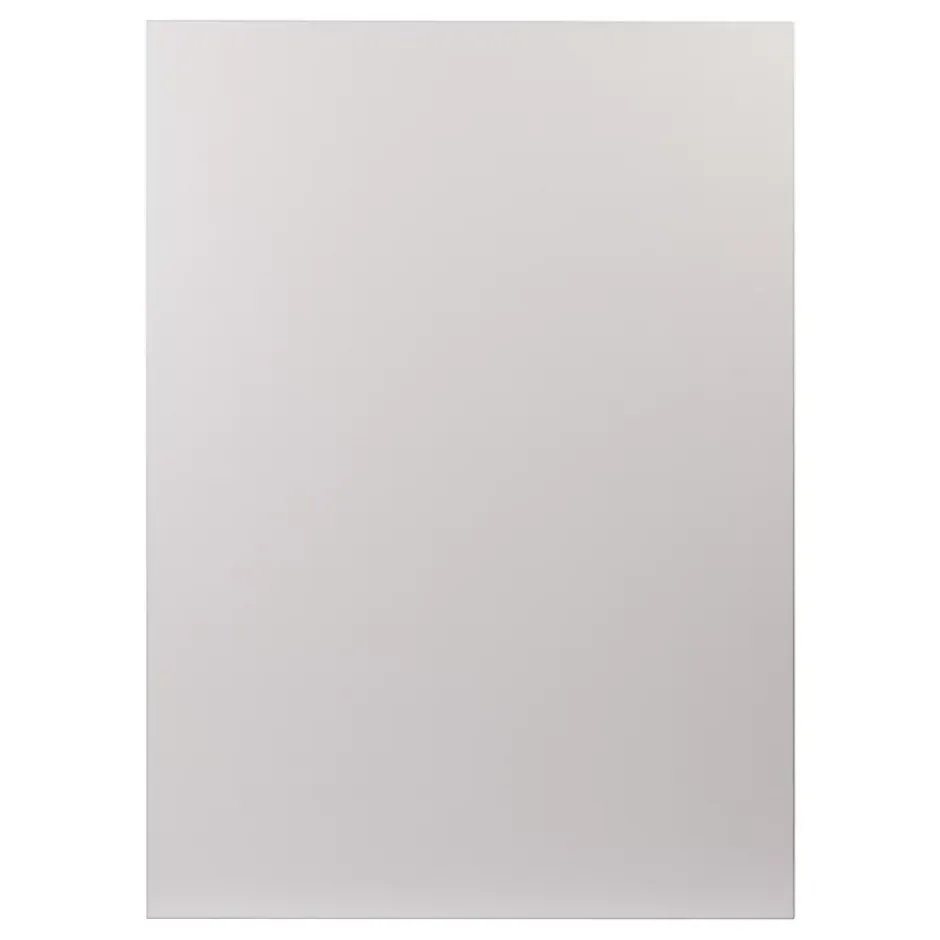KOLM Plateau laminé gris 138 x 80 cm pour bureau, table, table basse