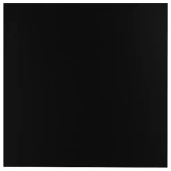 KOLM Plateau laminé noir 68 x 68 cm pour bureau, table, table basse