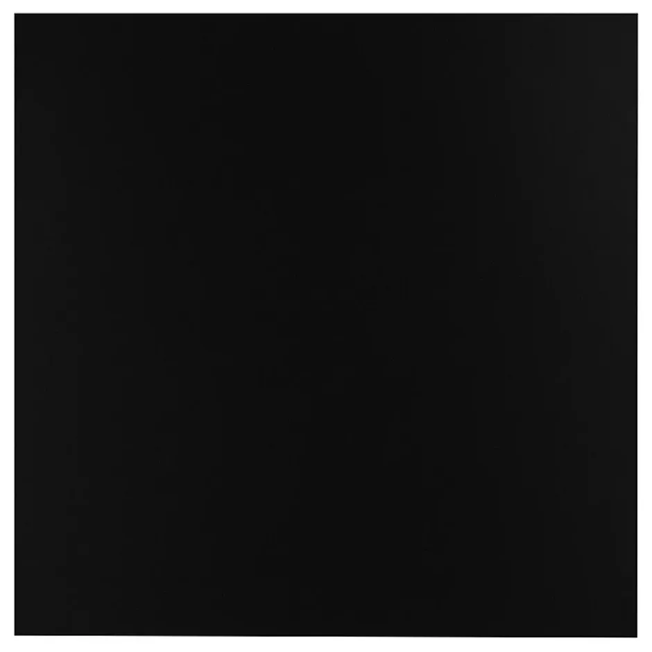 KOLM Plateau laminé noir 68 x 68 cm pour bureau, table, table basse