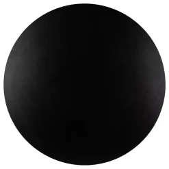 KOLM Plateau laminé noir rond, diamètre 90 cm, pour bureau, table, table basse* Plan De Travail Buanderie