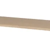 3xE Living Plateau pour armoire de salle de bain, couleur: Chêne Clair, dimensions: 120 x 45 x 1,6 cm