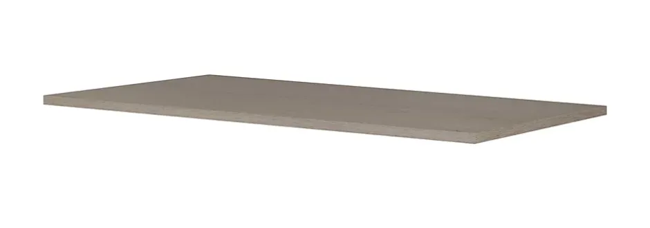3xE Living Plateau pour armoire de salle de bain, couleur: Chêne Foncé, dimensions: 120 x 45 x 1,6 cm