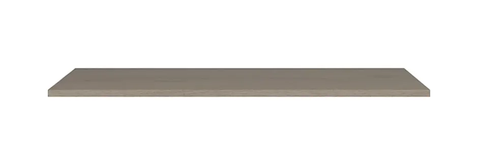 3xE Living Plateau pour armoire de salle de bain, couleur: Chêne Foncé, dimensions: 120 x 45 x 1,6 cm