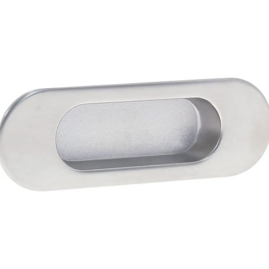 Estamp Poignée cuvette ovale encastrée nickel brossé, réf. 3922/002 - encastrement 102x26x11 mm* Barre D'Appui