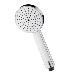 Kibath Poignée de douche manuelle 1 position NAN ronde finition chrome poli en ABS* Colonne De Douche Mécanique