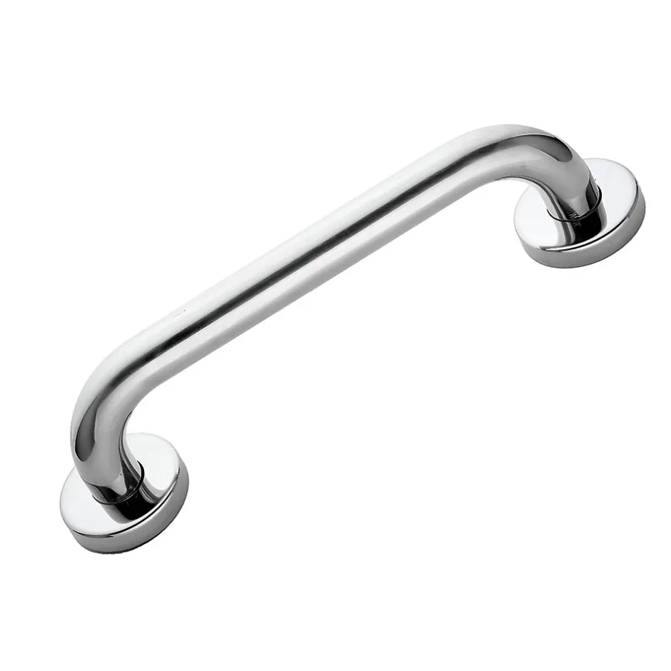 Kibath Poignée de sécurité LISA 40 cm, finition chrome poli, en acier inoxydable* Barre D'Appui