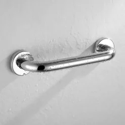 Kibath Poignée de sécurité LISA 40 cm, finition chrome poli, en acier inoxydable* Barre D'Appui