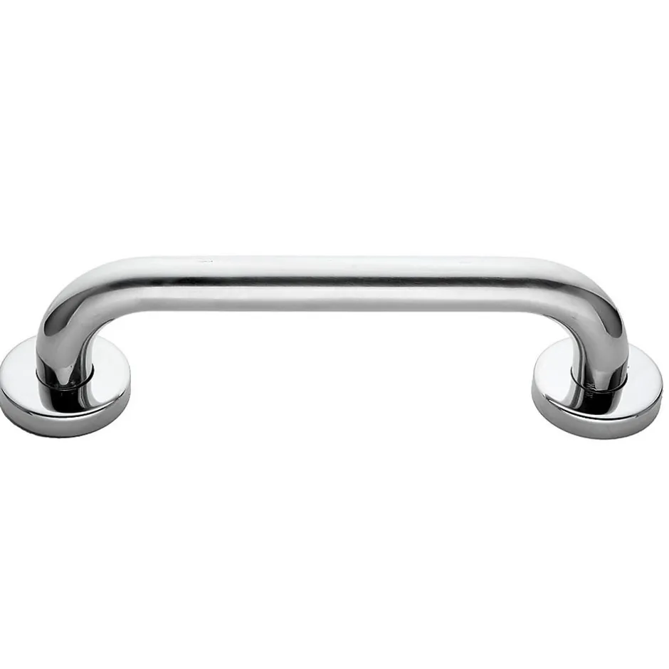 Kibath Poignée de sécurité LISA 40 cm, finition chrome poli, en acier inoxydable* Barre D'Appui