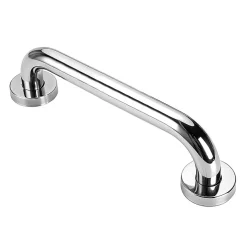 Kibath Poignée de sécurité LISA 50 cm, finition chrome poli, en acier inoxydable