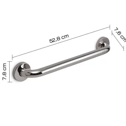 Kiamami Valentina Poignée De Support 45 Cm En Acier Brossé Loto De* Barre D'Appui