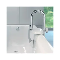 Spirella Poignée d'entrée pour le bain Acier Inox Chromé* Barre D'Appui
