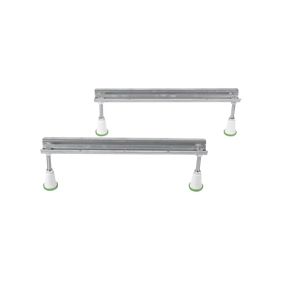 Polysan Carmen 90x90 cm baignoire d'angle gain de place 95 L en acrylique, avec pieds, orientation droite, blanc (29611-SET)* Baignoire Asymétrique