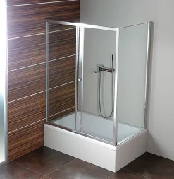 Polysan Deep Paroi latérale pour baignoire - 750x1650mm, Verre transparent (MD3116)