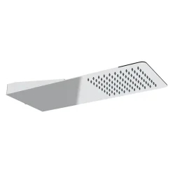 Kiamami Valentina Pomme De Douche Murale Chromée En Acier Inoxydable À Effet De Pluie