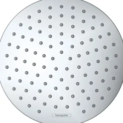Hansgrohe Pommeau de douche 1 jet rond, chrome, Vernis Shape