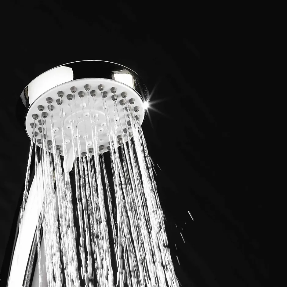 Douceur D'Intérieur Pommeau de douche 5 jets - Chromé* Pommeau De Douche, Flexible Et Barre De Douche