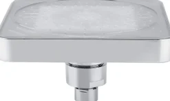 Deko Pommeau de douche à LED 7 couleurs, bain-marie lumineux et romantique