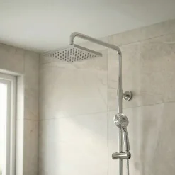 Cooke & Lewis Pommeau de douche chrome Mukda* Pommeau De Douche, Flexible Et Barre De Douche