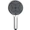 Deko Pommeau de douche économiseur d'eau,, arrêt d'eau et filtre, chrome (argent - noir)* Pommeau De Douche, Flexible Et Barre De Douche