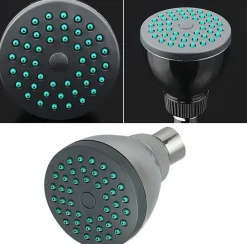 Deko Pommeau de douche d'appoint anti-fuite, pommeau de douche d'appoint à effet pluie, pommeau de douche haute pression
