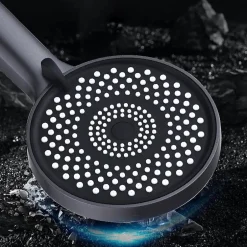 Deko Pommeau de douche domestique, pommeau de douche à main, pommeau de douche, gris pistolet* Pommeau De Douche, Flexible Et Barre De Douche