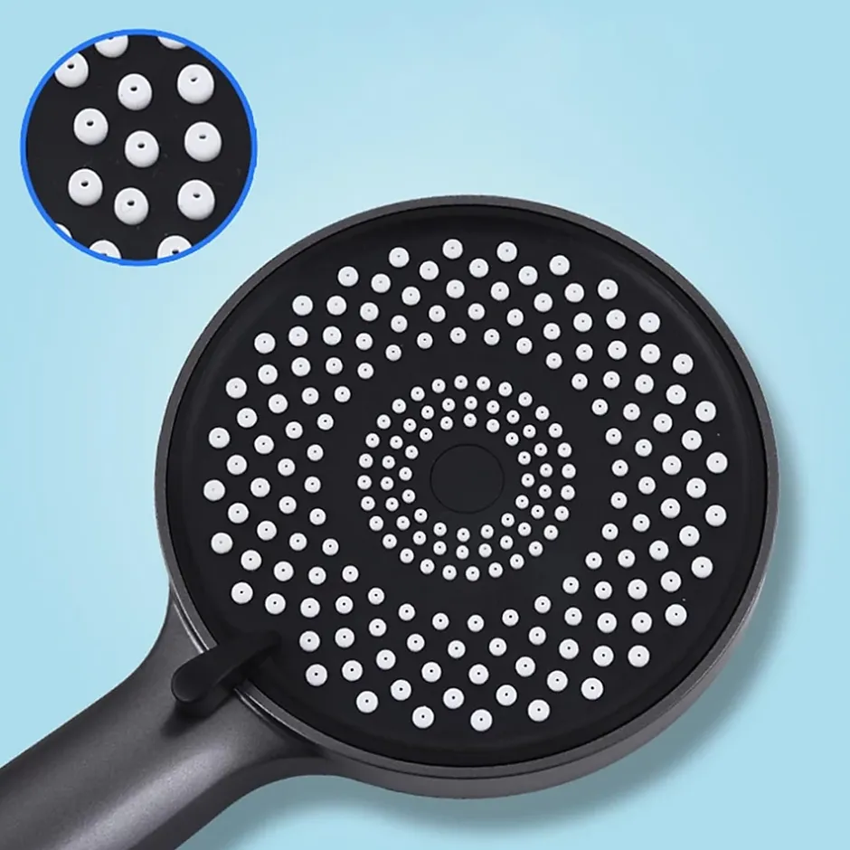 Deko Pommeau de douche domestique, pommeau de douche à main, pommeau de douche, gris pistolet* Pommeau De Douche, Flexible Et Barre De Douche
