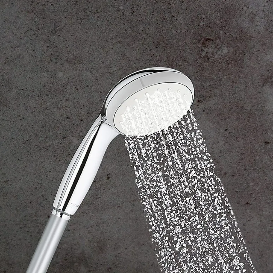 Grohe Pommeau de douche Quickfix Vitalio START Go 100* Pommeau De Douche, Flexible Et Barre De Douche