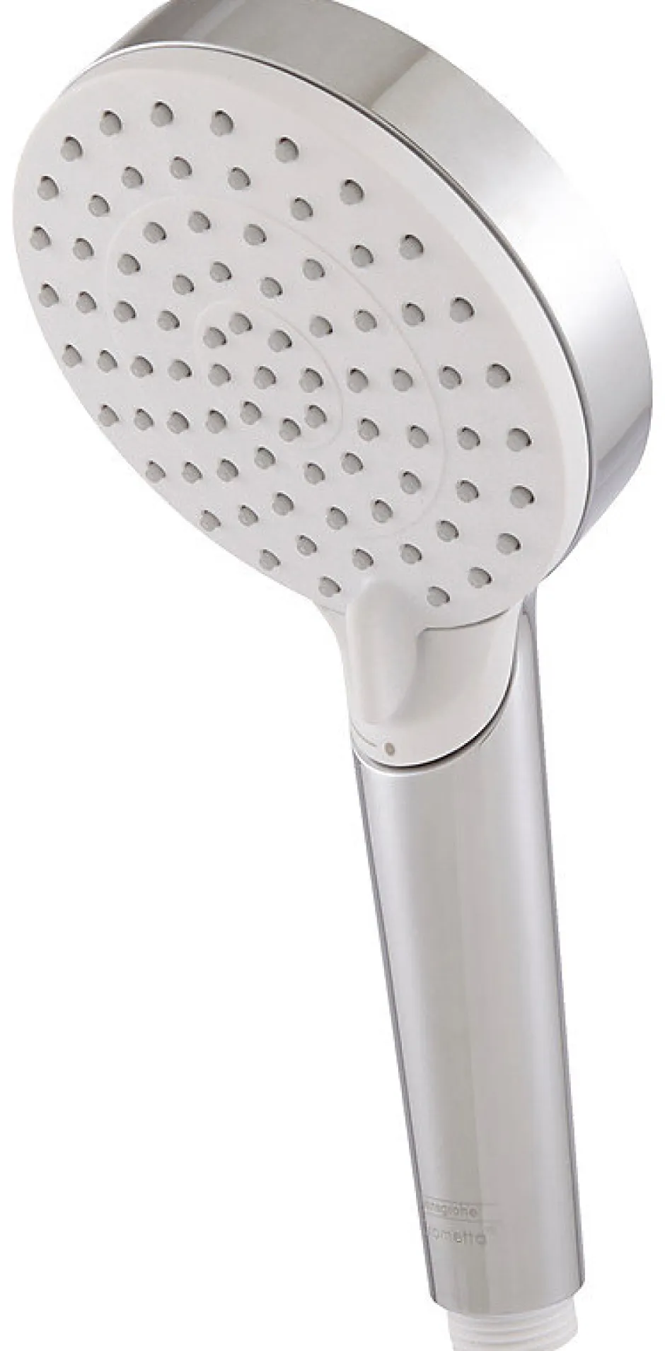 Hansgrohe Pommeau de douche Crometta 2 jets coloris blanc en plastique ABS et polypropylène