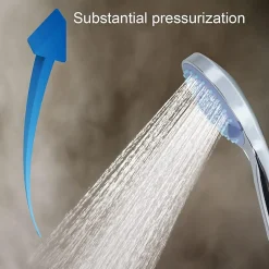 Deko Pommeau de Douche Haute Pression, Pommeau de Douche Economie Deau avec 5 Modes de Jet Pression d'eau Réglable Pommeau de* Pommeau De Douche, Flexible Et Barre De Douche