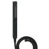 Jacob Delafon Pommeau de douche Shift+ carré 2 jets noir mat + flexible