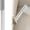 Vendos85 Pommeau de douche portable rond en acier inoxydable* Pommeau De Douche, Flexible Et Barre De Douche