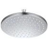GoodHome Pommeau de douche rond Ø25 cm, chrome, Cavally* Pommeau De Douche, Flexible Et Barre De Douche