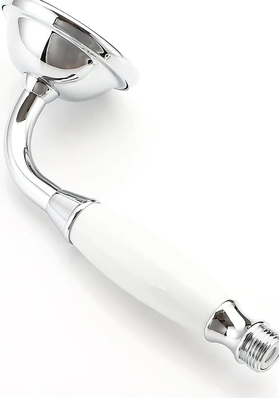 Deko Pommeau de douche traditionnel en laiton chromé et céramique de pour salle de bain* Pommeau De Douche, Flexible Et Barre De Douche