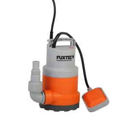Fuxtec Pompe de relevage eaux usées - FX-TP1250 - 250W débit 6000 litres par heure* Wc Chimique Et Broyeur