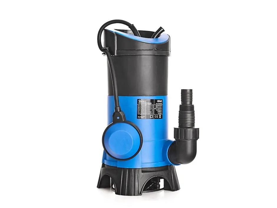 Geko Pompe Immergée En Plastique Avec Flotteur Pour Eaux Sales 900 W* Wc Chimique Et Broyeur