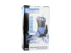 Geko Pompe Immergée En Plastique Avec Flotteur Pour Eaux Sales 900 W* Wc Chimique Et Broyeur