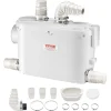 Vevor Pompe macératrice 500W, 6600 L h, ht. manométrique 8 m, 3 entrées eau, eaux usées.
