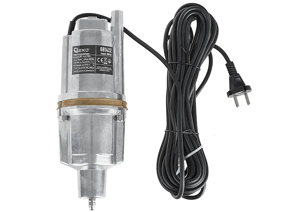 Geko Pompe Submersible Pour Eau Potable Avec Aspiration Inférieure Forage 280W* Wc Chimique Et Broyeur