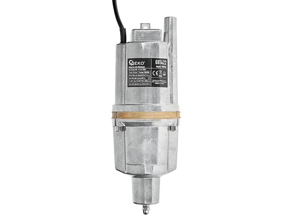 Geko Pompe Submersible Pour Eau Potable Avec Aspiration Inférieure Forage 280W* Wc Chimique Et Broyeur