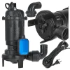 Geko Pompe WQD 750W Avec Broyeur Et Couteaux De Coupe Pour Eaux Sales* Wc Chimique Et Broyeur