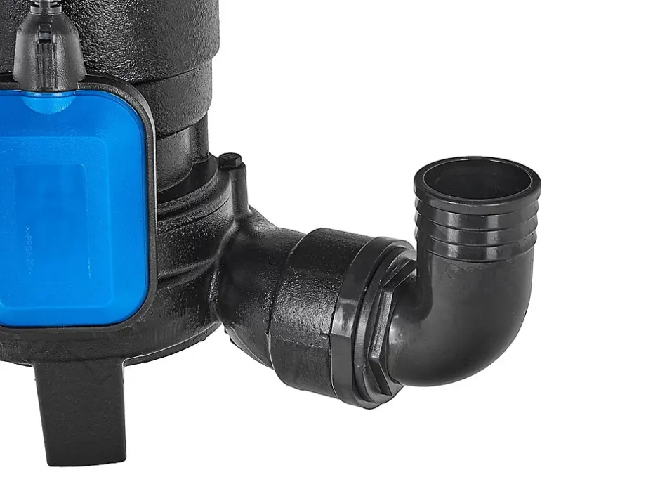 Geko Pompe WQD 750W Avec Broyeur Et Couteaux De Coupe Pour Eaux Sales* Wc Chimique Et Broyeur