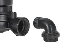 Geko Pompe WQD 750W Avec Broyeur Et Couteaux De Coupe Pour Eaux Sales* Wc Chimique Et Broyeur